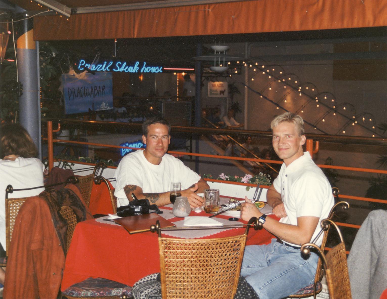 With Kaj 1993